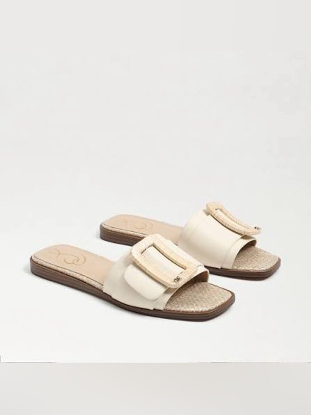 Sam Edelman Inez Sandal 6.5 Ivory Leather